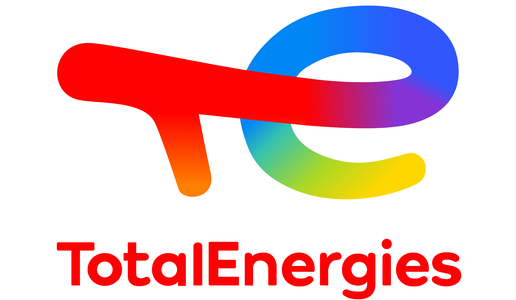 Logo de TotalEnergies, acteur français de l'énergie et partenaire de Kuartz